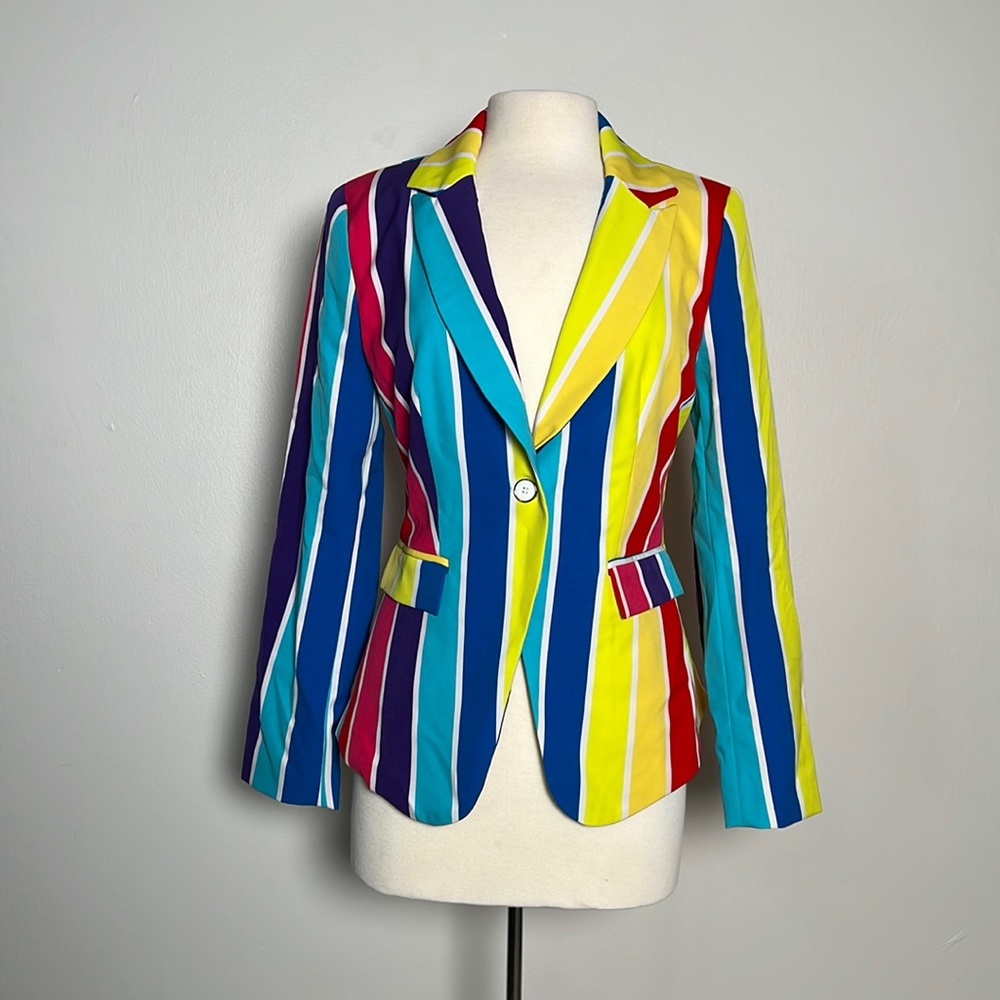 Colorful blazer BRAND NEW WITH TAG